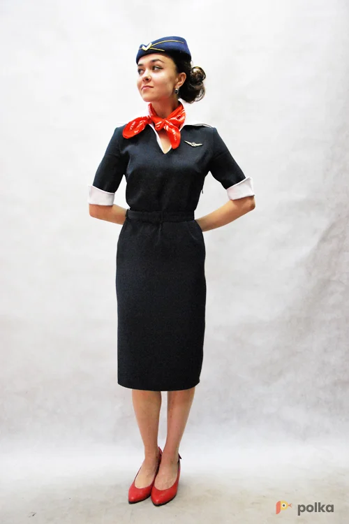 Возьмите ПОВСЕДНЕВНАЯ ФОРМА СТЮАРДЕССЫ №2 напрокат (Фото 1) в Москве