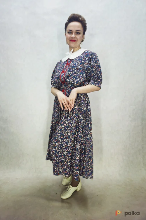 Возьмите ПЛАТЬЕ 40-50-ых годов (штапель) напрокат (Фото 1) в Москве