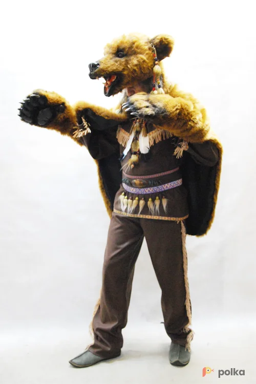 Возьмите КОСТЮМ ИНДЕЙСКОГО ЖРЕЦА МЕДВЕДЯ напрокат (Фото 1) в Москве