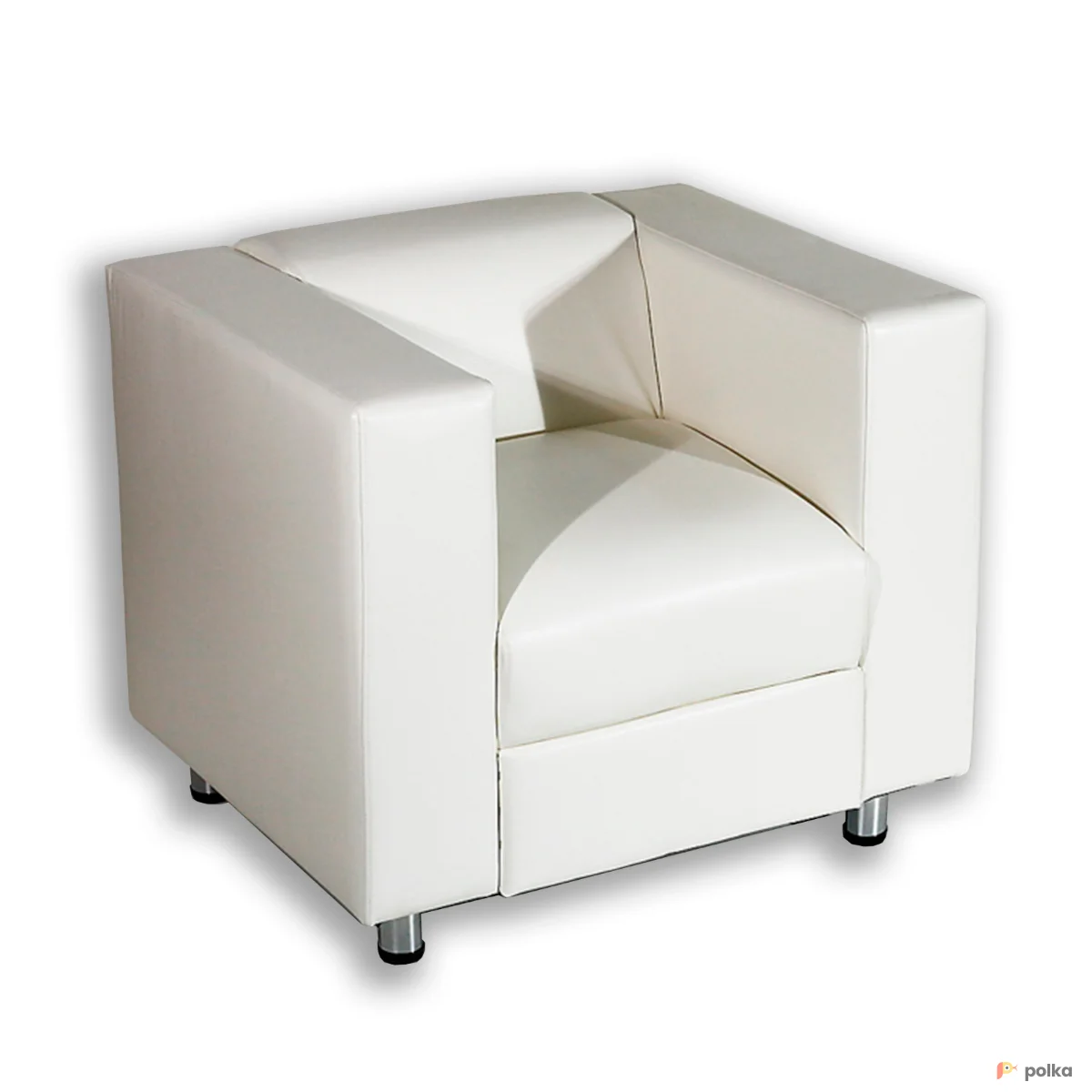 Возьмите Кресло эко-кожа квадратное напрокат (Фото 1) В Казани