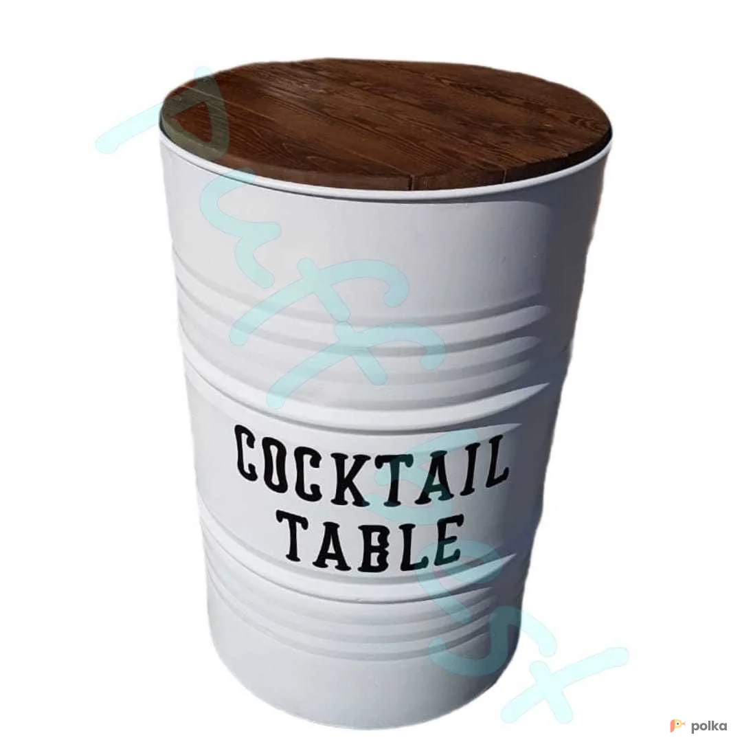 Возьмите Коктейльная бочка белая напрокат (Фото 1) в Москве