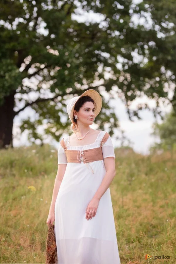 Возьмите Платье Ампир белый с бодис напрокат (Фото 1) В Нижнем Новгороде