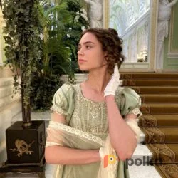 Возьмите Ампир Оливковый Платье напрокат (Фото 1) В Нижнем Новгороде