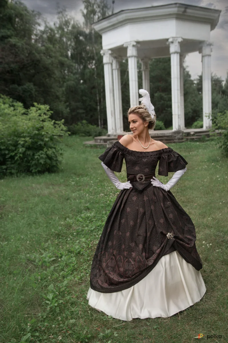 Возьмите Бальное платье Шоколад напрокат (Фото 1) В Нижнем Новгороде