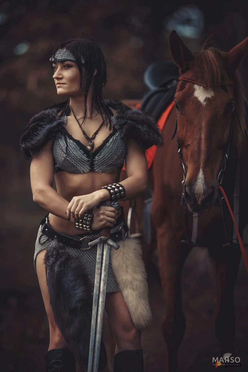 Возьмите Доспех Леди-воительница Костюм женский напрокат (Фото 1) В Нижнем Новгороде