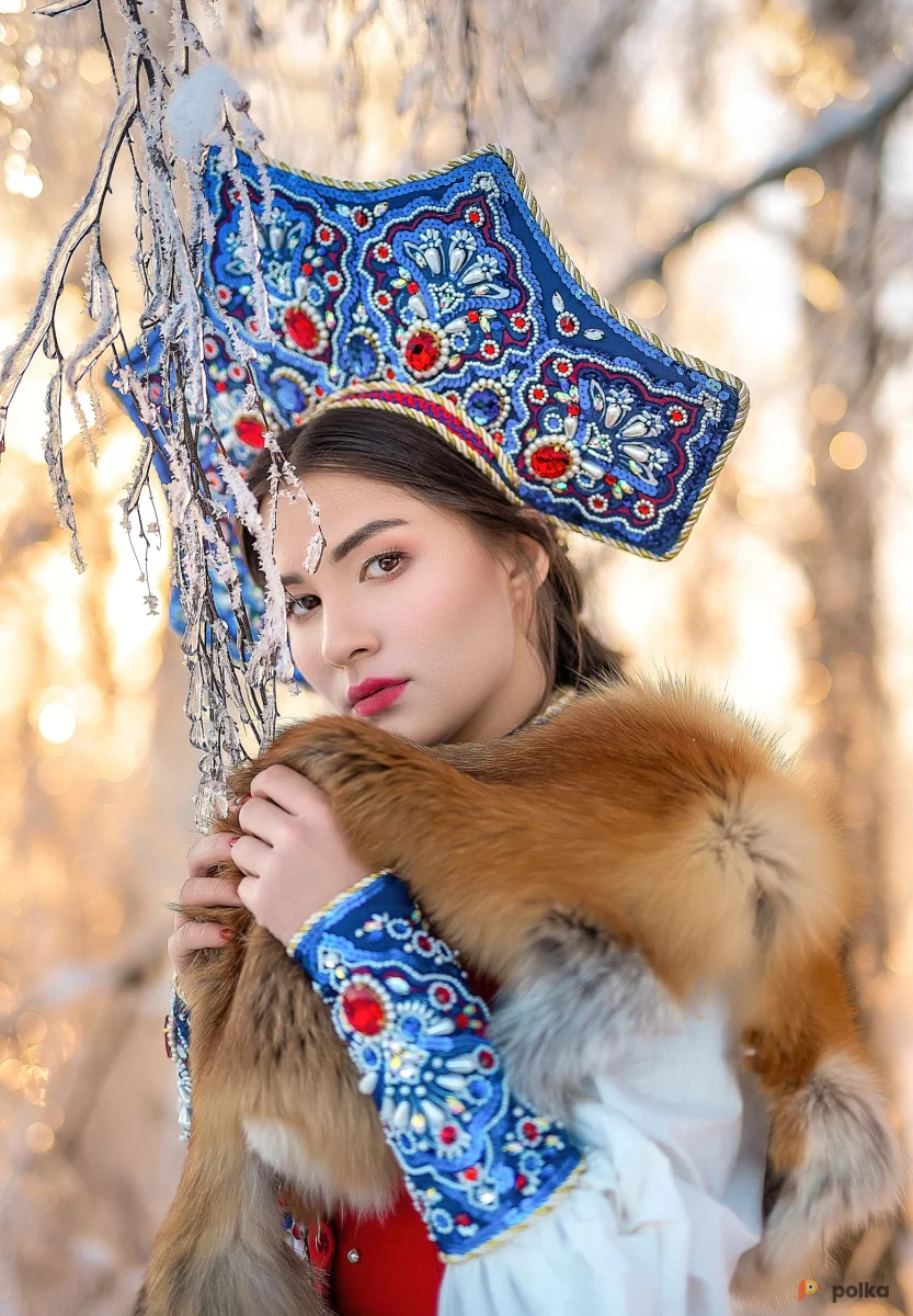 Возьмите Женский Русско-народный комплект «Марфа» напрокат (Фото 1) В Нижнем Новгороде