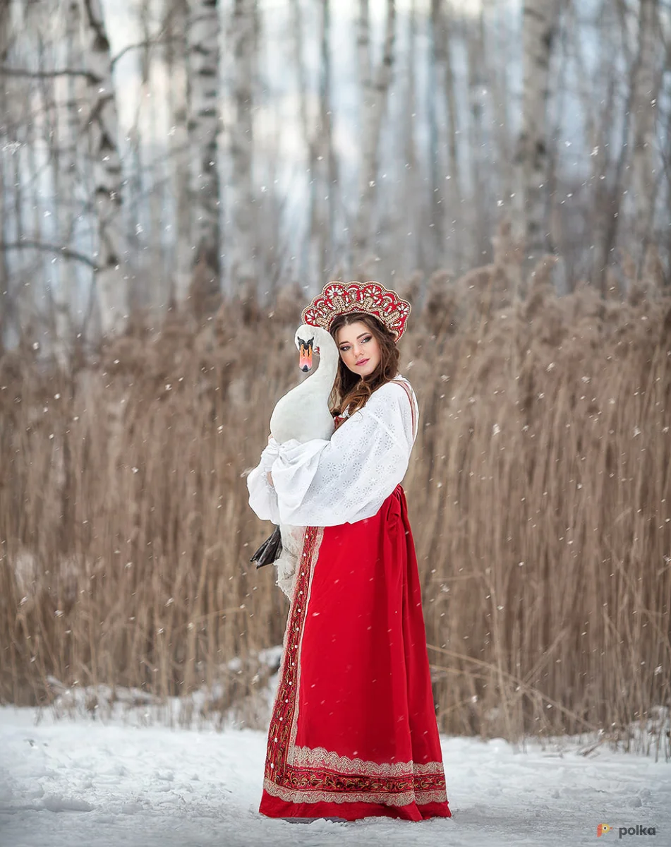 Возьмите Русский костюм Морозко женский напрокат (Фото 1) В Нижнем Новгороде