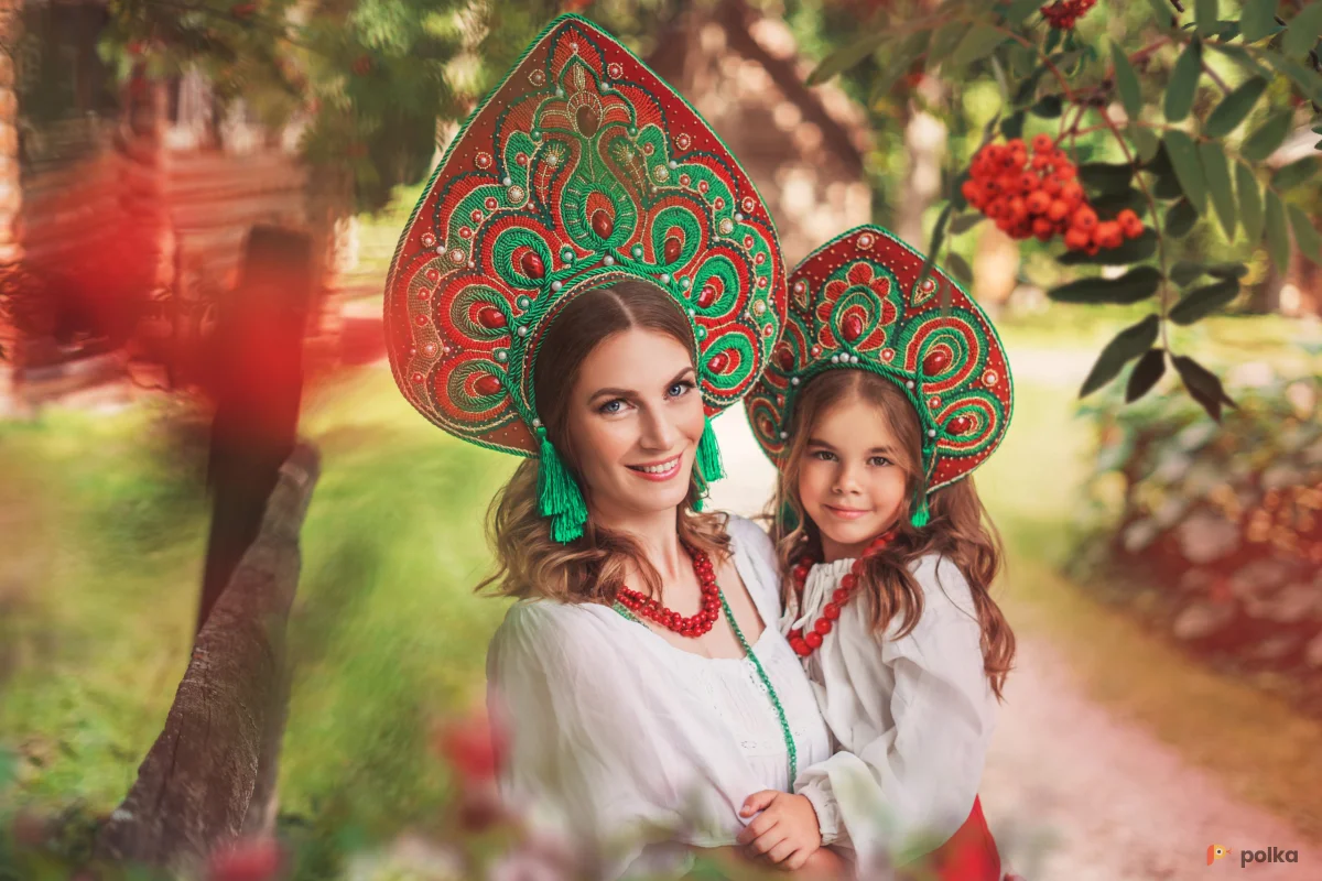 Возьмите Кокошник Жар-птица детский напрокат (Фото 1) В Нижнем Новгороде