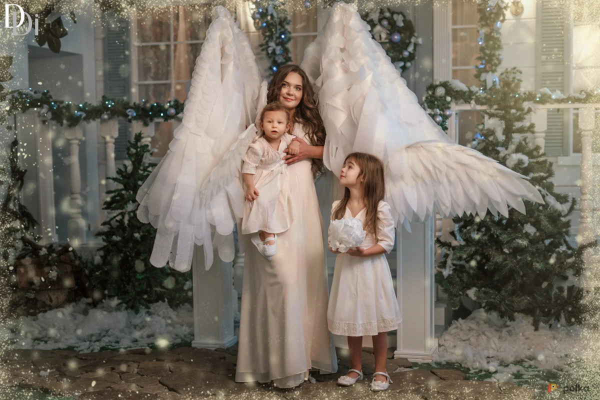 Возьмите Крылья для детей 5-8 лет белые напрокат (Фото 1) В Нижнем Новгороде