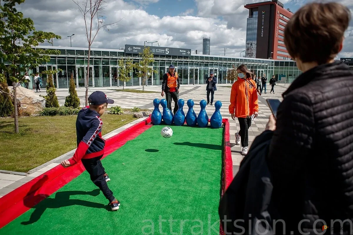 Возьмите Футбольный боулинг в аренду напрокат (Фото 1) В Екатеринбурге