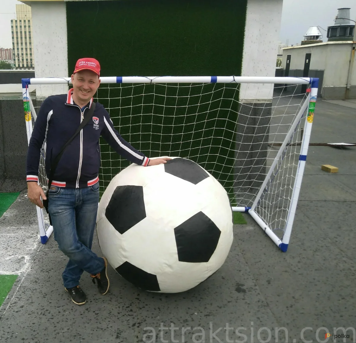 Возьмите Мяч гигантский - диаметр один метр. напрокат (Фото 1) В Екатеринбурге