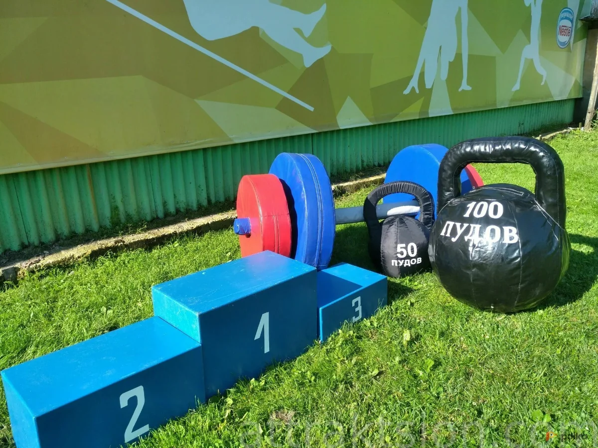 Возьмите Гигантские гири в аренду на мероприятия Гигантские гири: 50 и 100 пудов в аренду напрокат (Фото 1) В Екатеринбурге