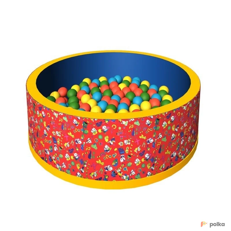 Возьмите Сухой бассейн + 200 шаров Возраст - от 6 месяцев напрокат (Фото 1) В Калининграде