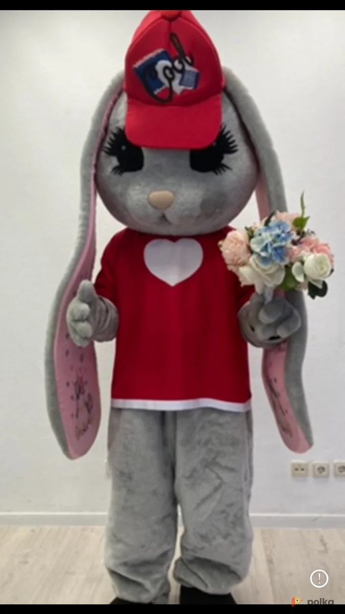 Возьмите Костюм Зайчик в красной футболке напрокат (Фото 1) В Нижнем Новгороде