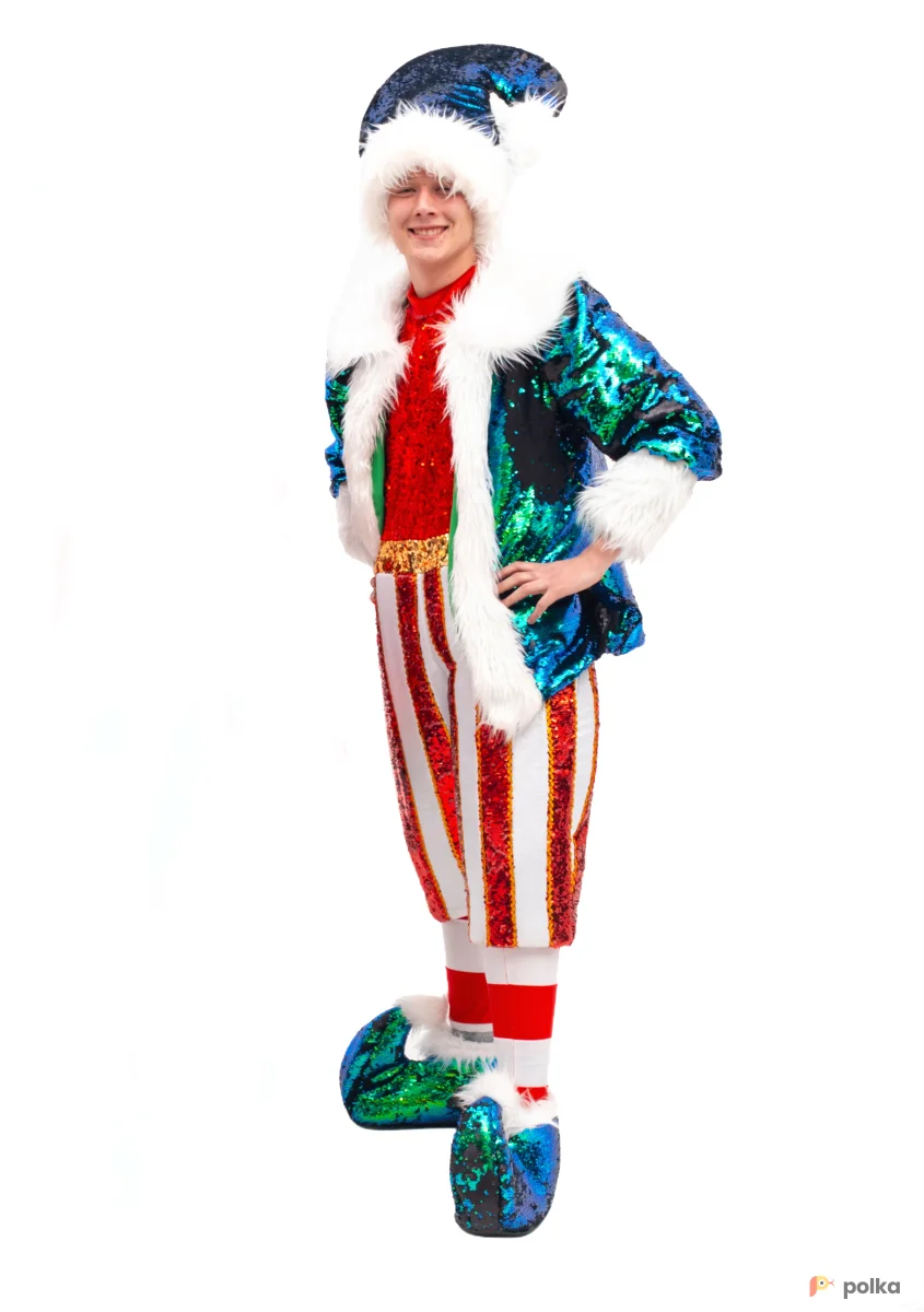 Возьмите Эльф мужской вип костюм напрокат (Фото 1) в Москве