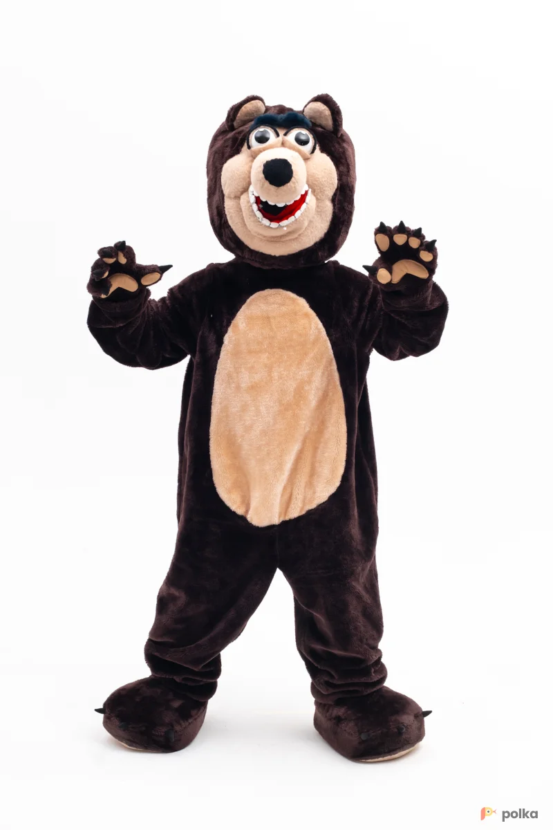 Возьмите Костюм мишка бурый ростовая кукла напрокат (Фото 1) в Москве