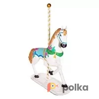 Возьмите Конь белый цирковой напрокат (Фото 1) В Краснодаре