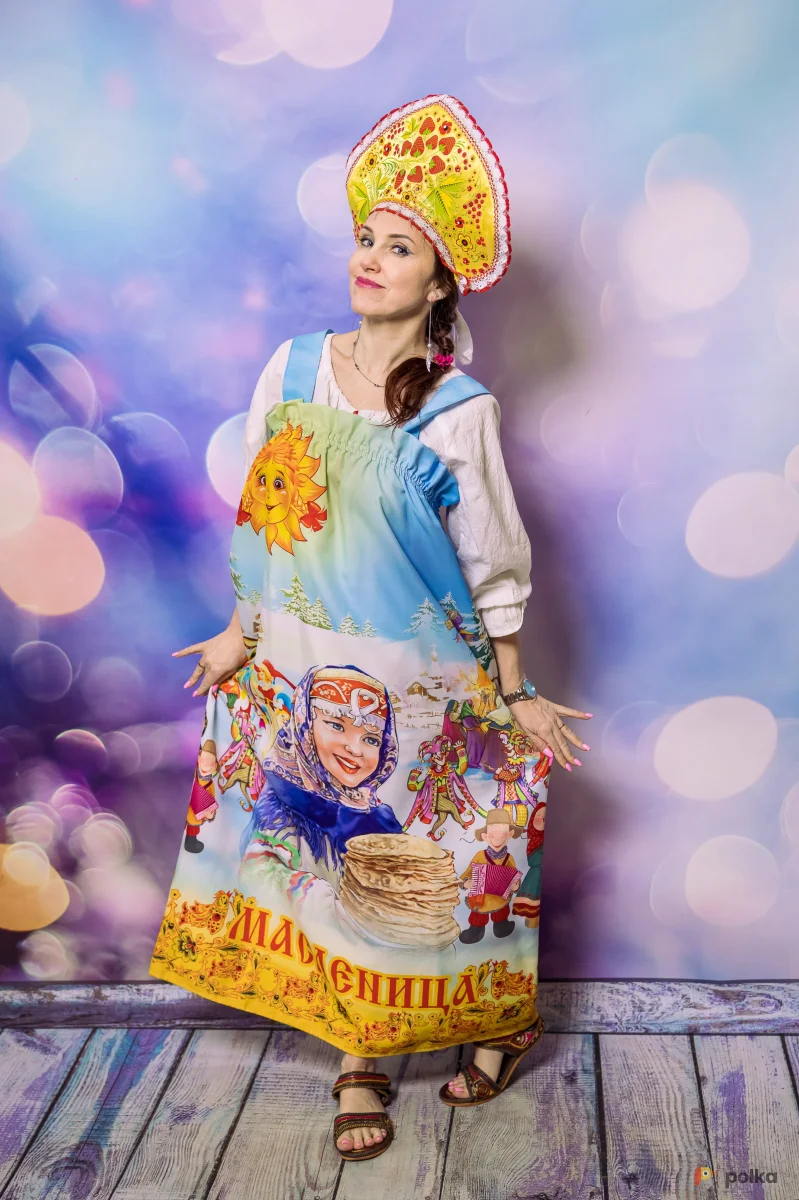 Возьмите Русско-народный костюм женский напрокат (Фото 1) в Москве