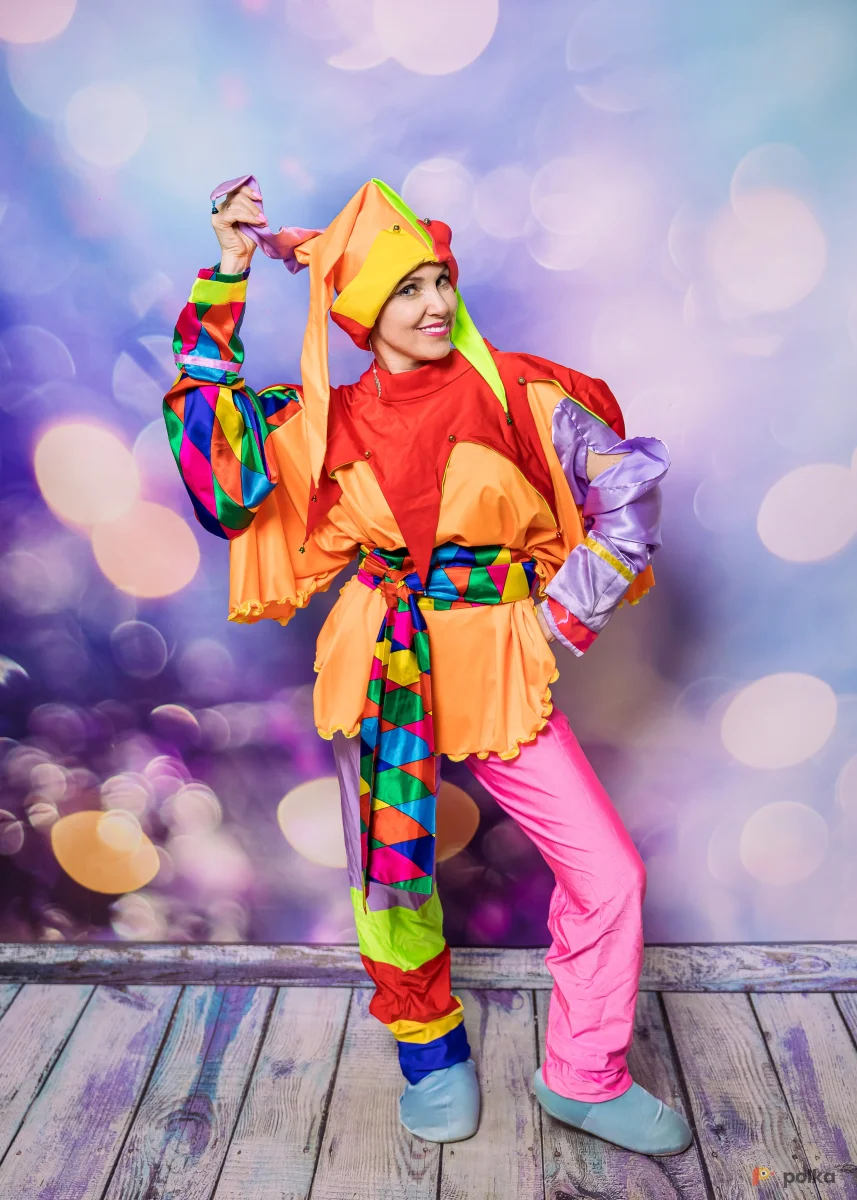 Возьмите Скоморох русско-народный костюм напрокат (Фото 1) в Москве