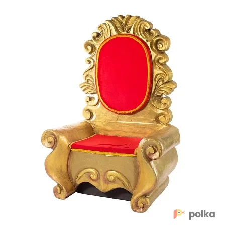 Возьмите Трон Золотой с красным напрокат (Фото 1) В Краснодаре