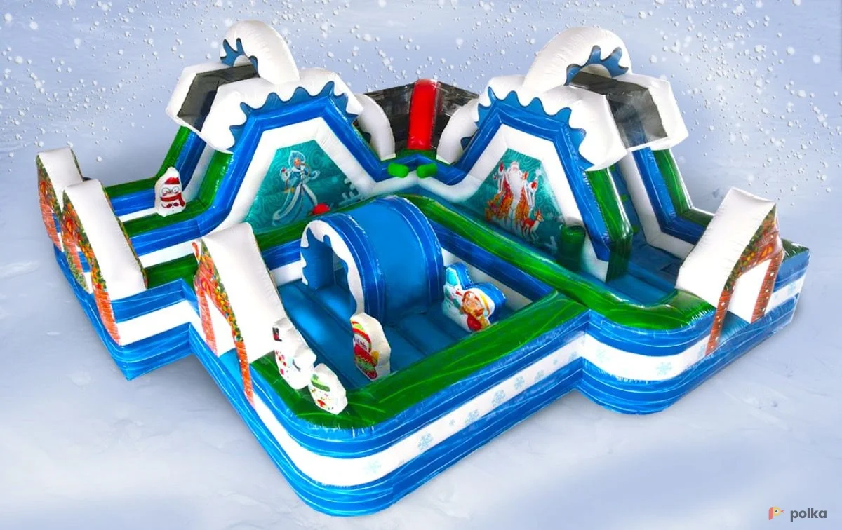 Возьмите Батут “Новогодняя Сказка” напрокат (Фото 1) в Москве