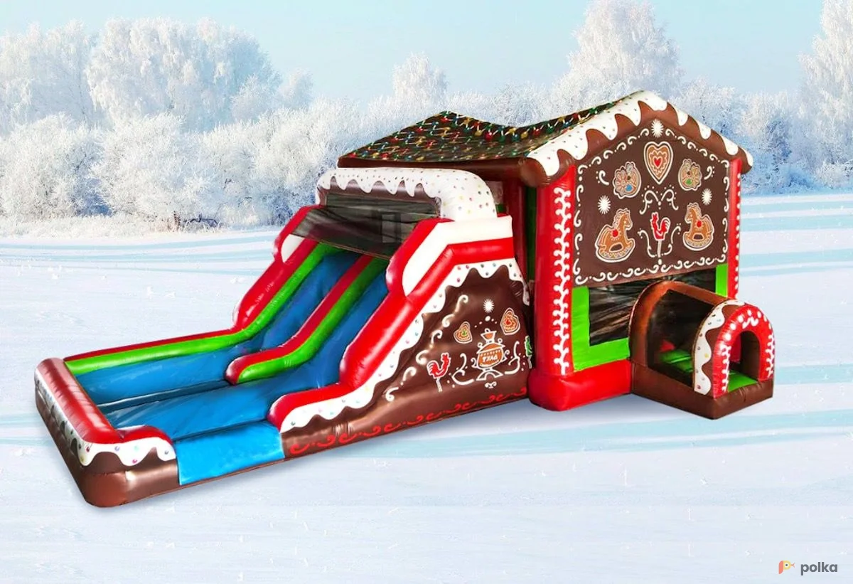 Возьмите Батут «ПРЯНИЧНЫЙ ДОМИК» напрокат (Фото 1) в Москве