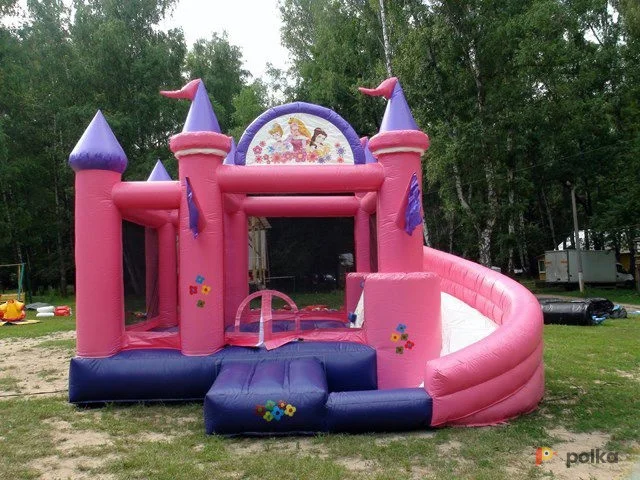 Возьмите Батут Замок Принцессы напрокат (Фото 1) в Москве