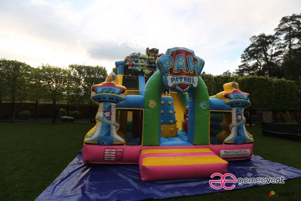 Возьмите Батут Щенячий патруль напрокат (Фото 1) в Москве