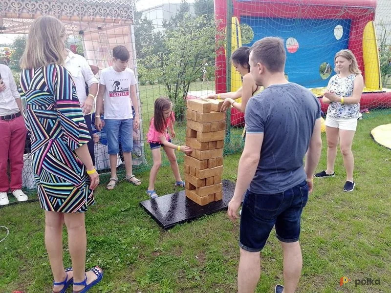Возьмите Гигантская Дженга Уличная напрокат (Фото 1) в Москве