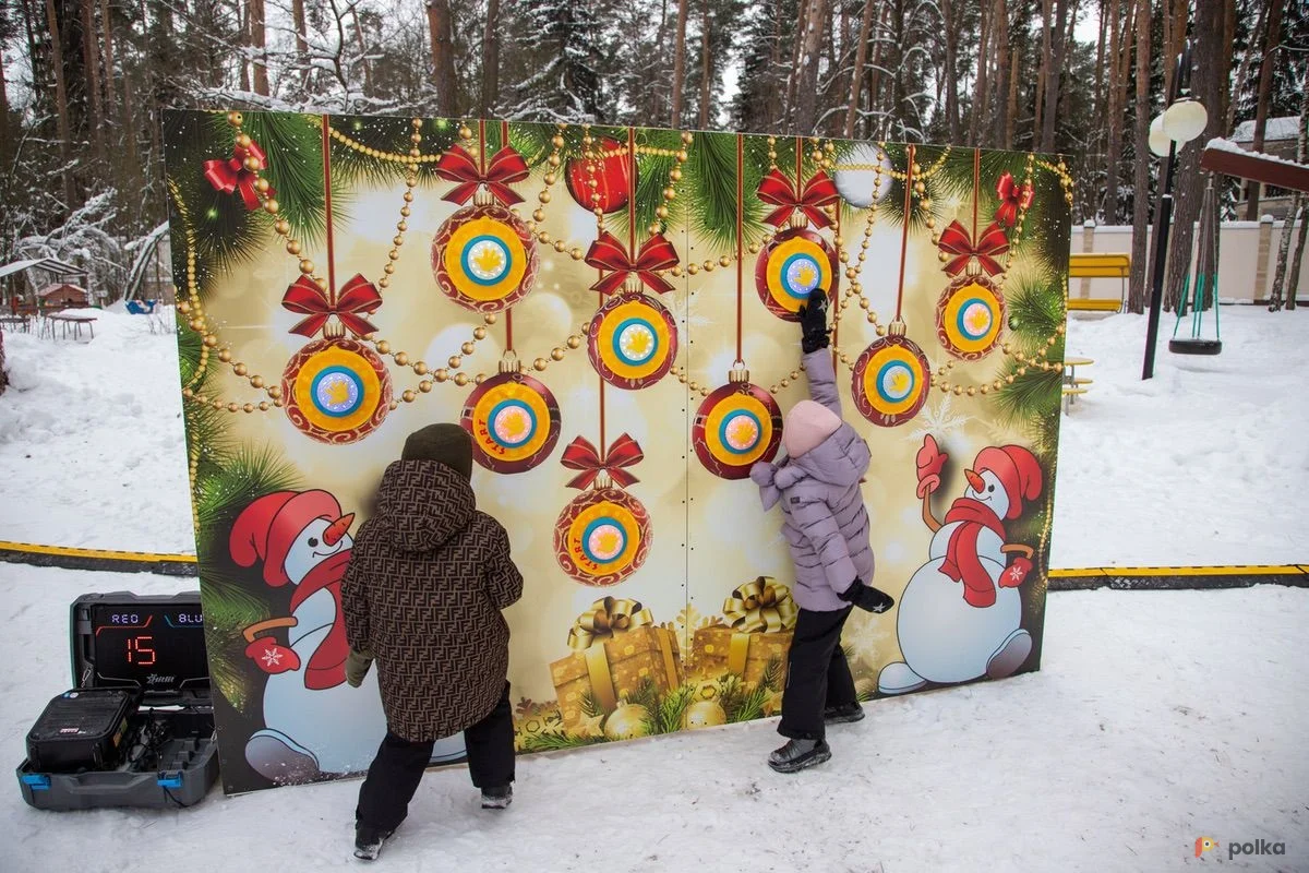 Возьмите Кнопочный бой Новогодние Игрушки напрокат (Фото 1) в Москве