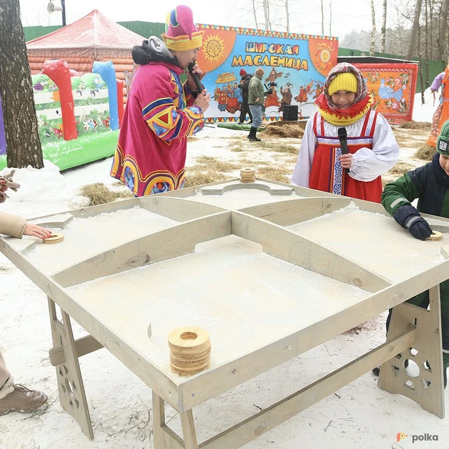 Возьмите Масленичная забава «Конфетки-бараночки» напрокат (Фото 1) в Москве