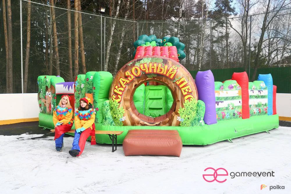 Возьмите Масленичный Батут «Сказочный Лес» напрокат (Фото 1) в Москве