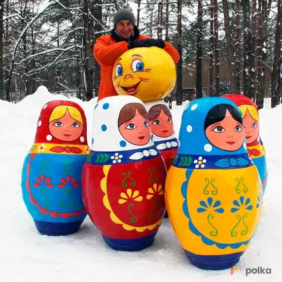 Возьмите Масленичный боулинг МАТРЕШКИ напрокат (Фото 1) в Москве