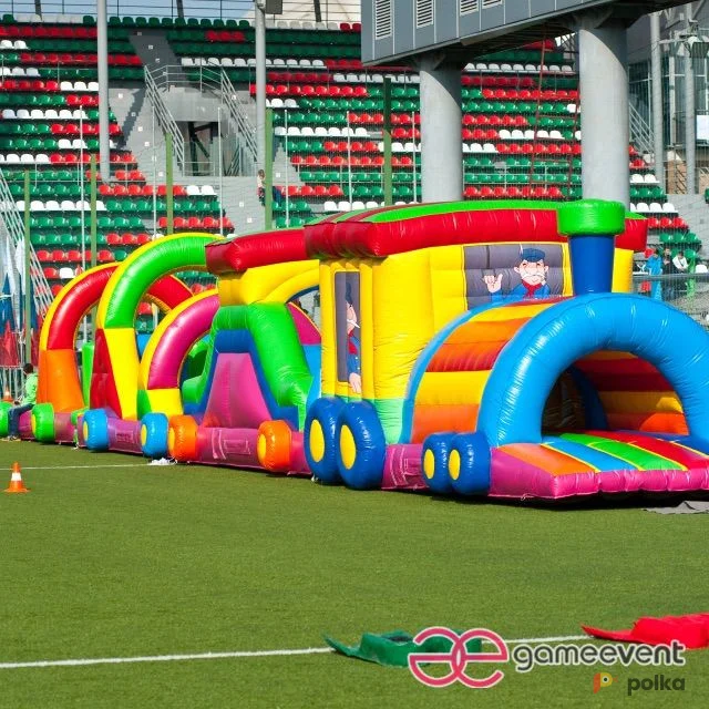 Возьмите Полоса препятствий «Паровоз» напрокат (Фото 1) в Москве