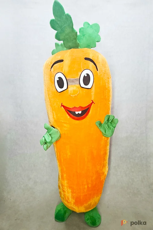 Возьмите Ростовая кукла морковь большая напрокат (Фото 1) в Москве