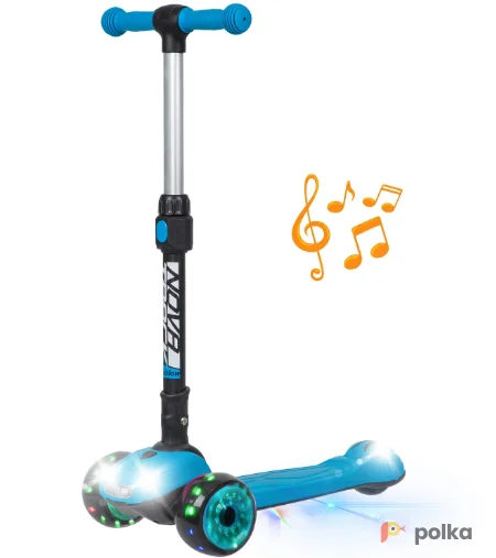 Возьмите Самокат-кикборд Novatrack 120CBP.rainbow.BL20 напрокат (Фото 1) в Москве