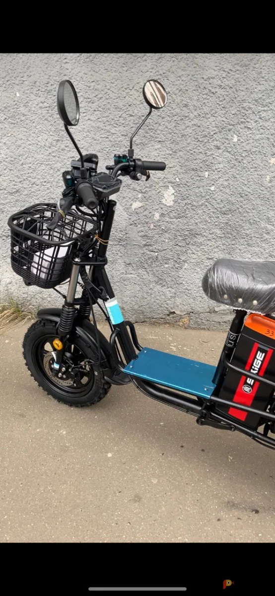 Возьмите Электровелосипед SAIGE MONSTER GI 1000W (60V/20Ah) для курьера напрокат (Фото 1) в Москве