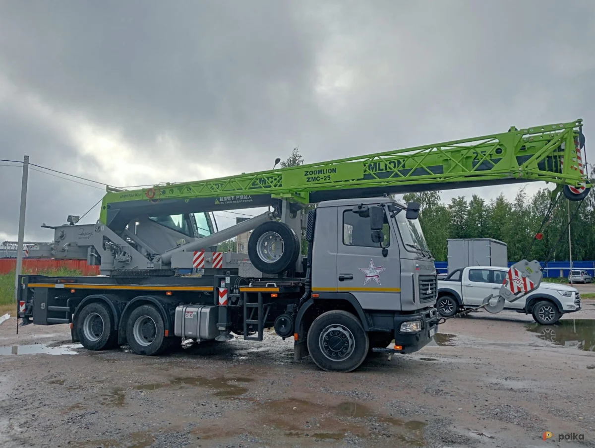 Возьмите Автокран Zoomlion-Maz ZMC-25-1C напрокат (Фото 1) в Санкт-Петербурге