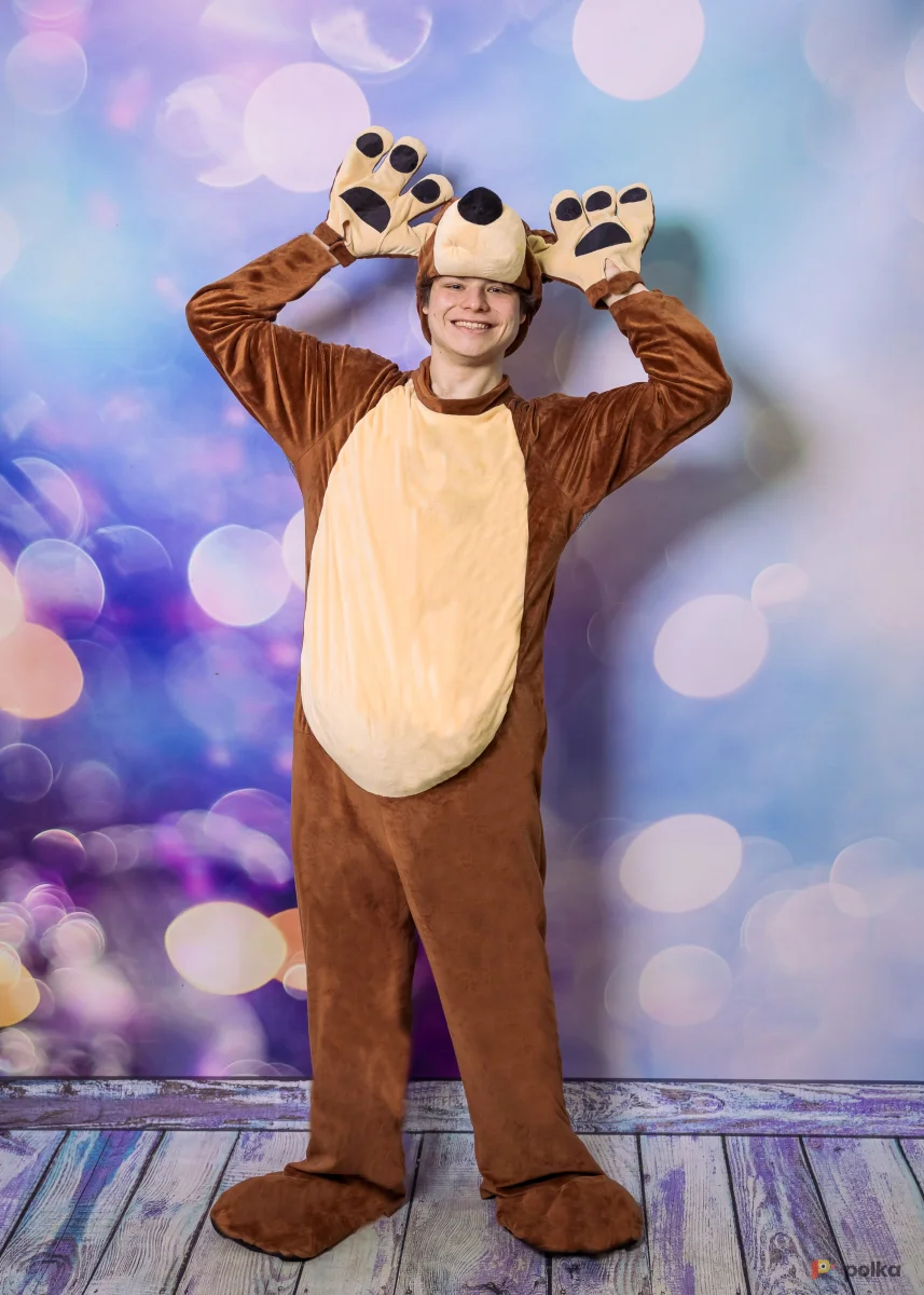 Возьмите Медведь мишка бурый костюм напрокат (Фото 1) в Москве