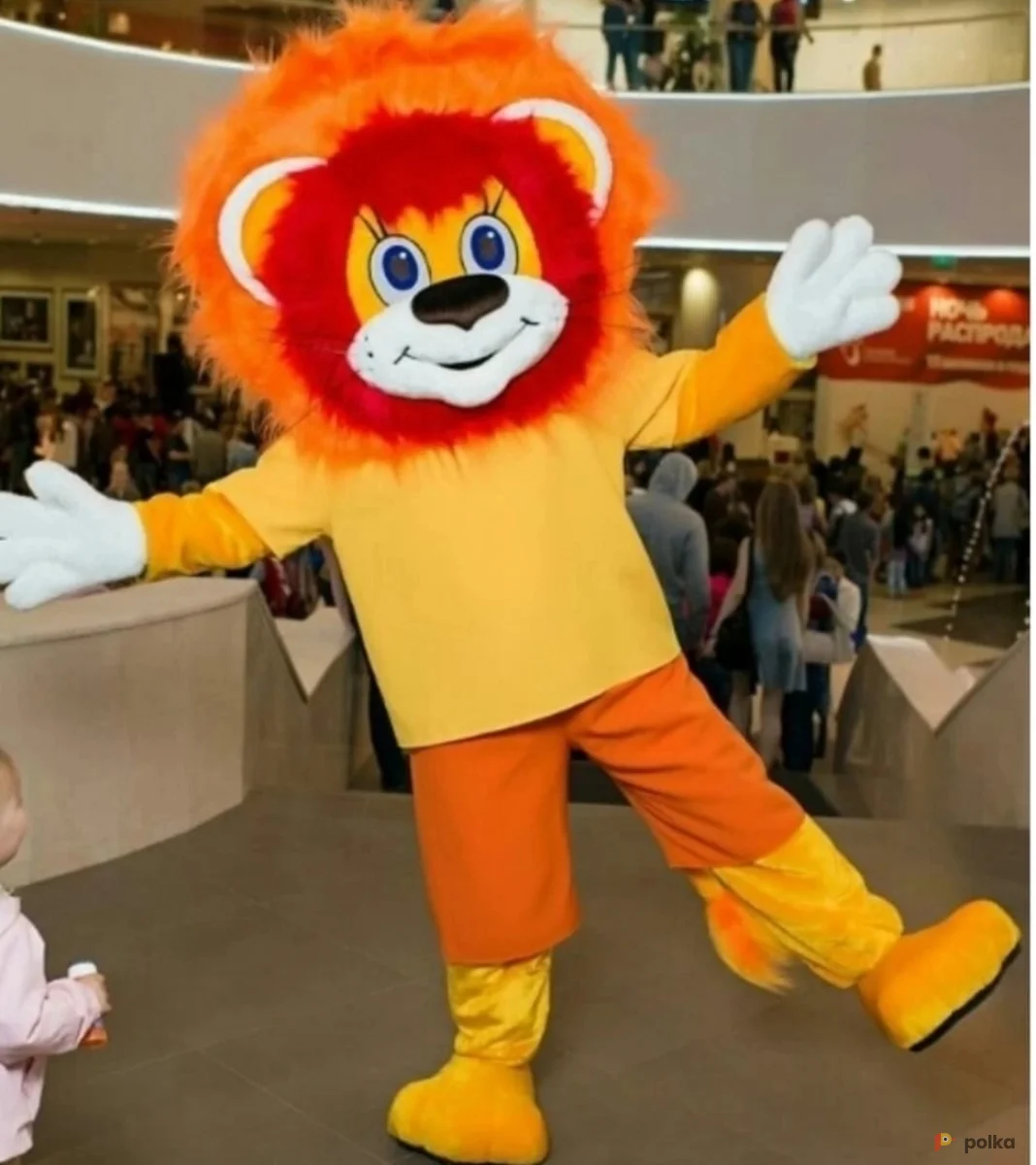 Возьмите Ростовая кукла Львенок напрокат (Фото 1) в Москве