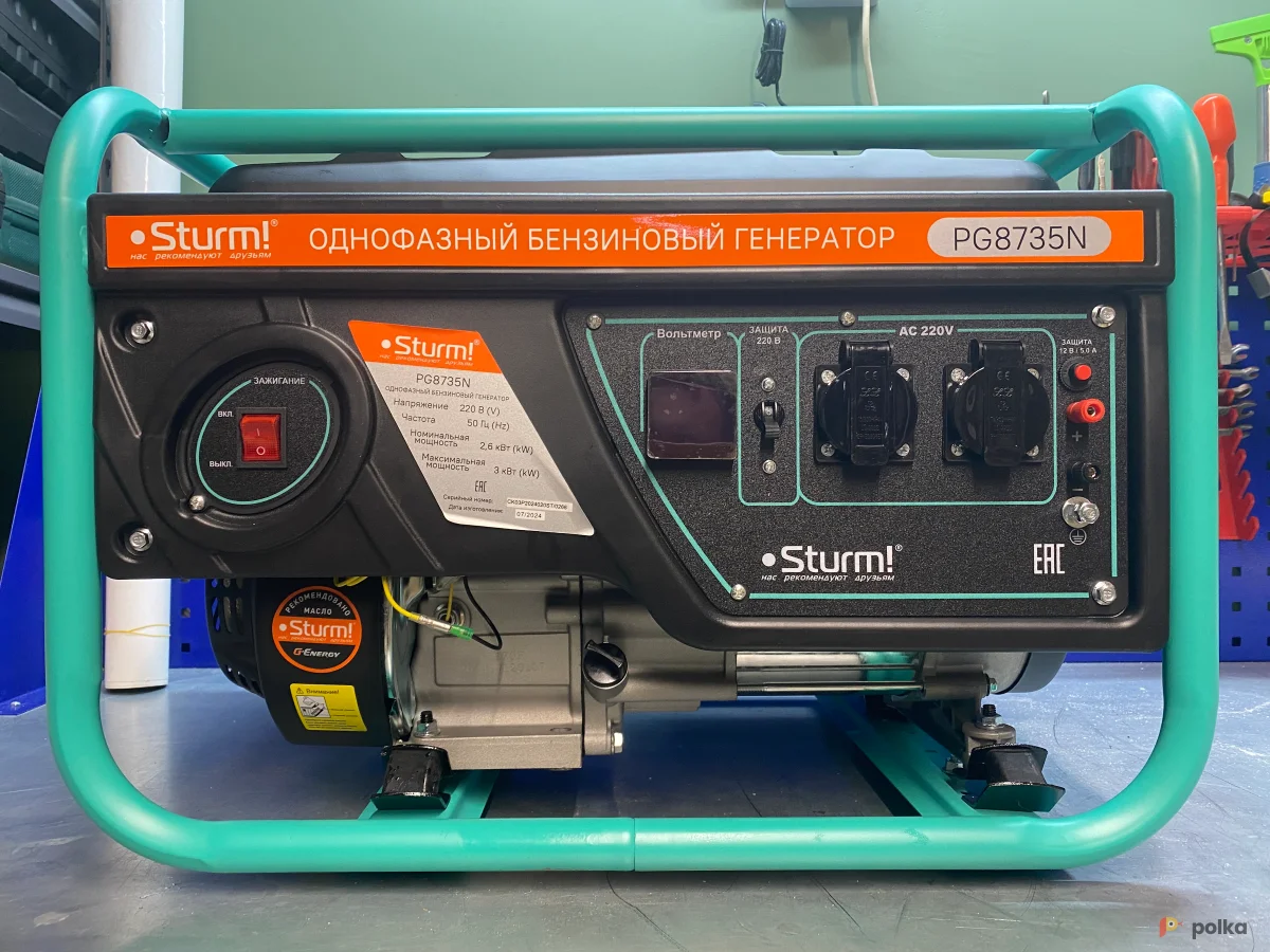 Возьмите Бензиновый генератор Sturm  напрокат (Фото 1) в Москве