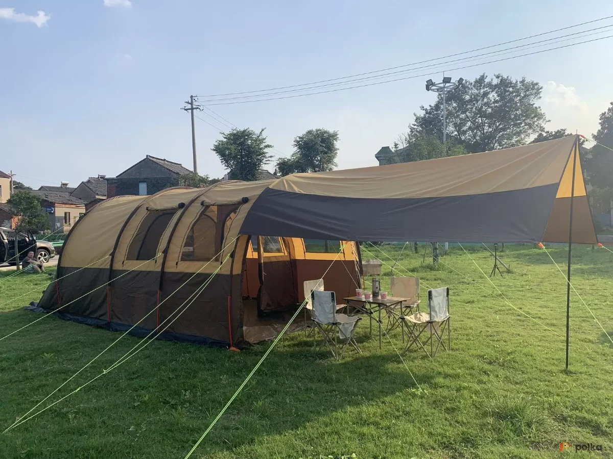 Возьмите ПАЛАТКИ MIRCAMPING 1800 4–8 МЕСТНАЯ С НАВЕСОМ ✨ напрокат (Фото 1) в Москве