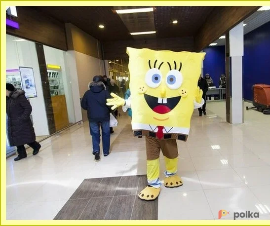 Возьмите Ростовая кукла «Губка Боб» напрокат (Фото 1) в Санкт-Петербурге