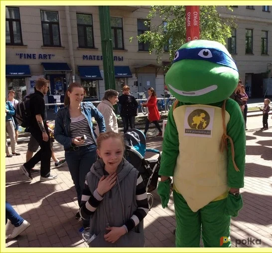 Возьмите Ростовая кукла «Черепашка ниндзя» напрокат (Фото 1) в Санкт-Петербурге