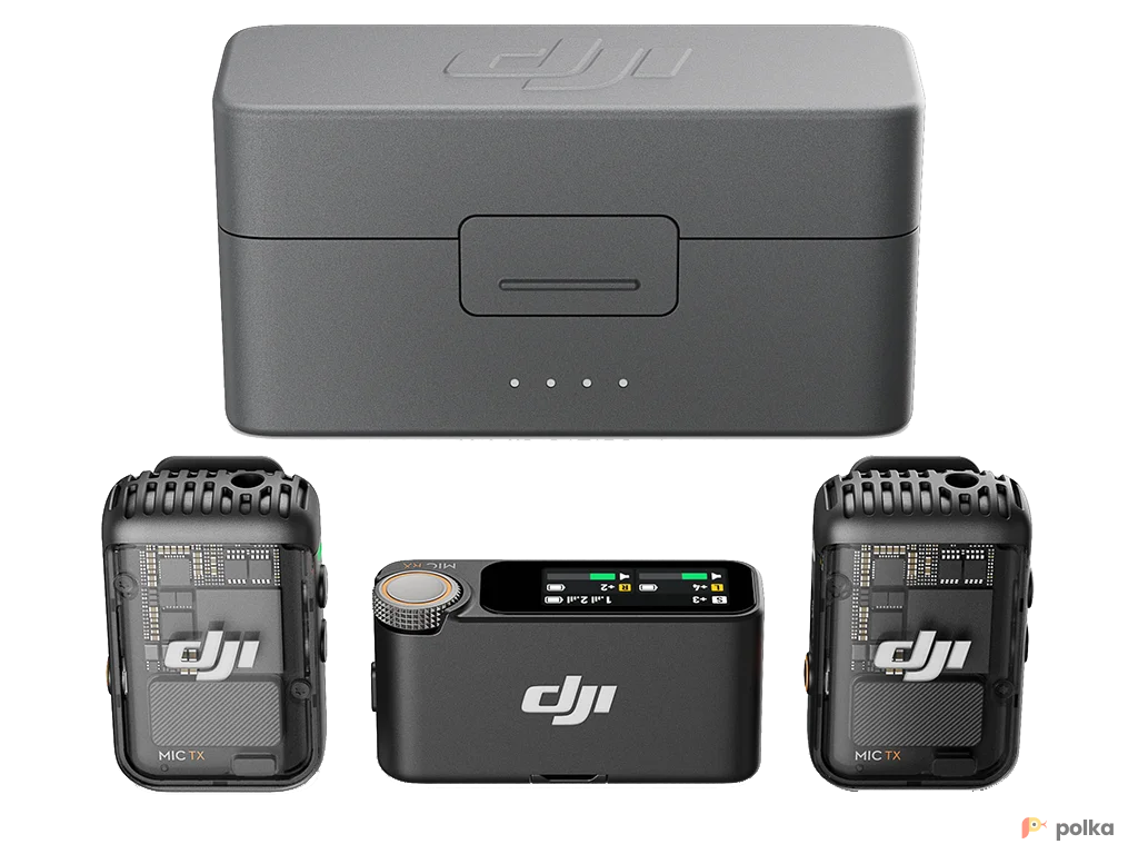 Возьмите Беспроводной микрофон – петличка DJI Mic 2 напрокат (Фото 1) в Санкт-Петербурге