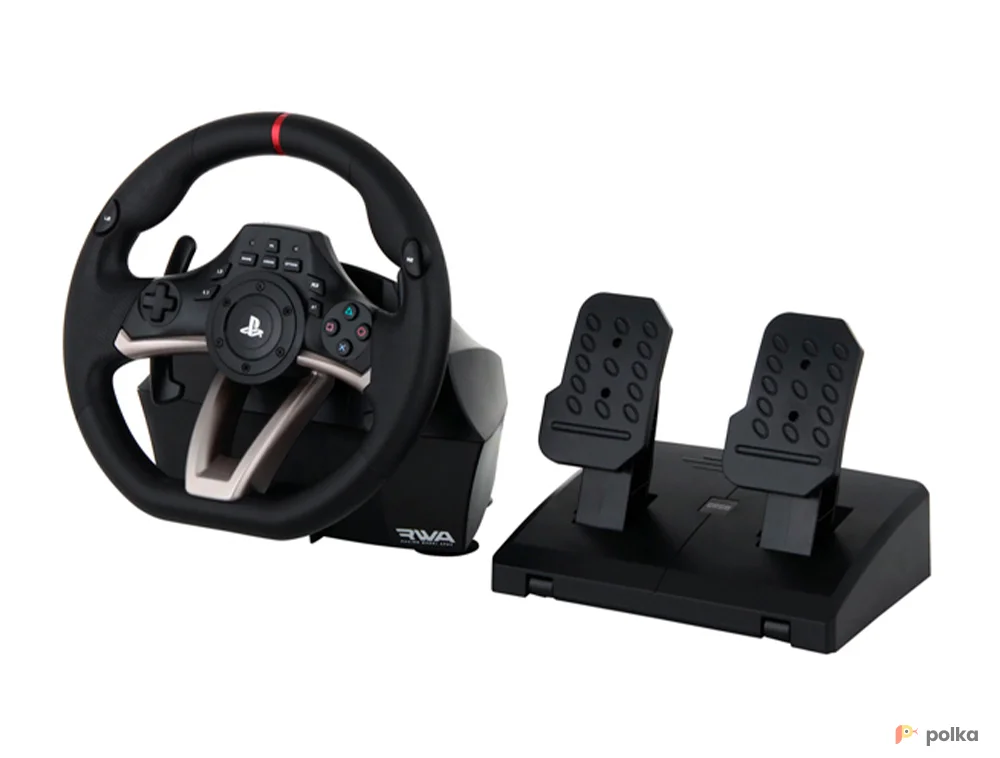 Возьмите Игровой руль с педалями HORI Racing Wheel Apex напрокат (Фото 1) в Санкт-Петербурге