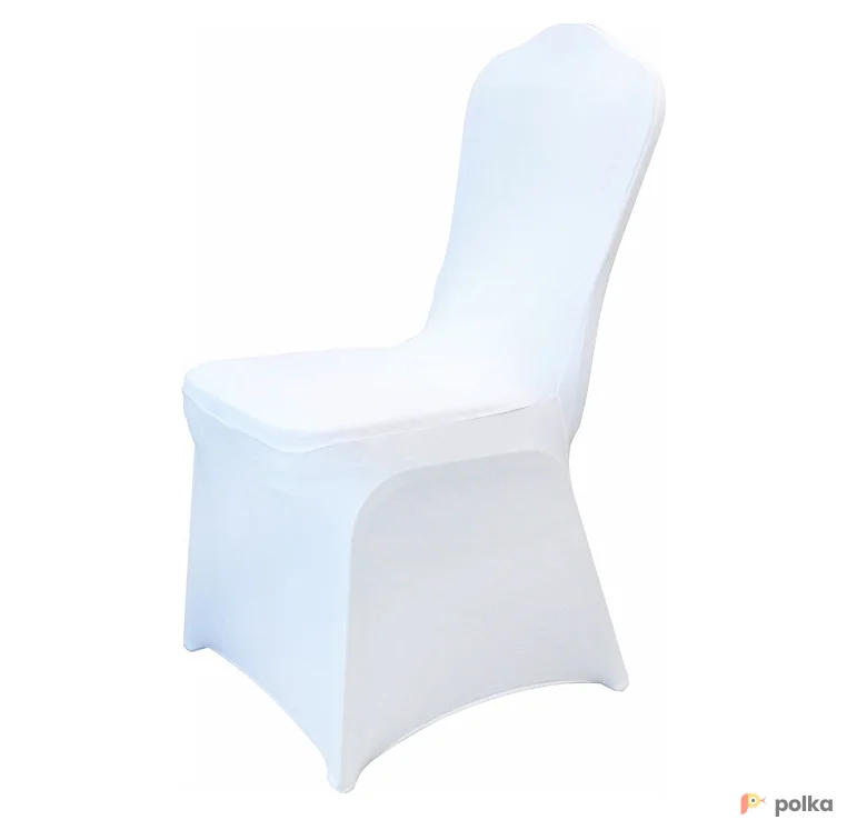 Возьмите Стрейч-чехол на стул  Белый напрокат (Фото 1) В Казани