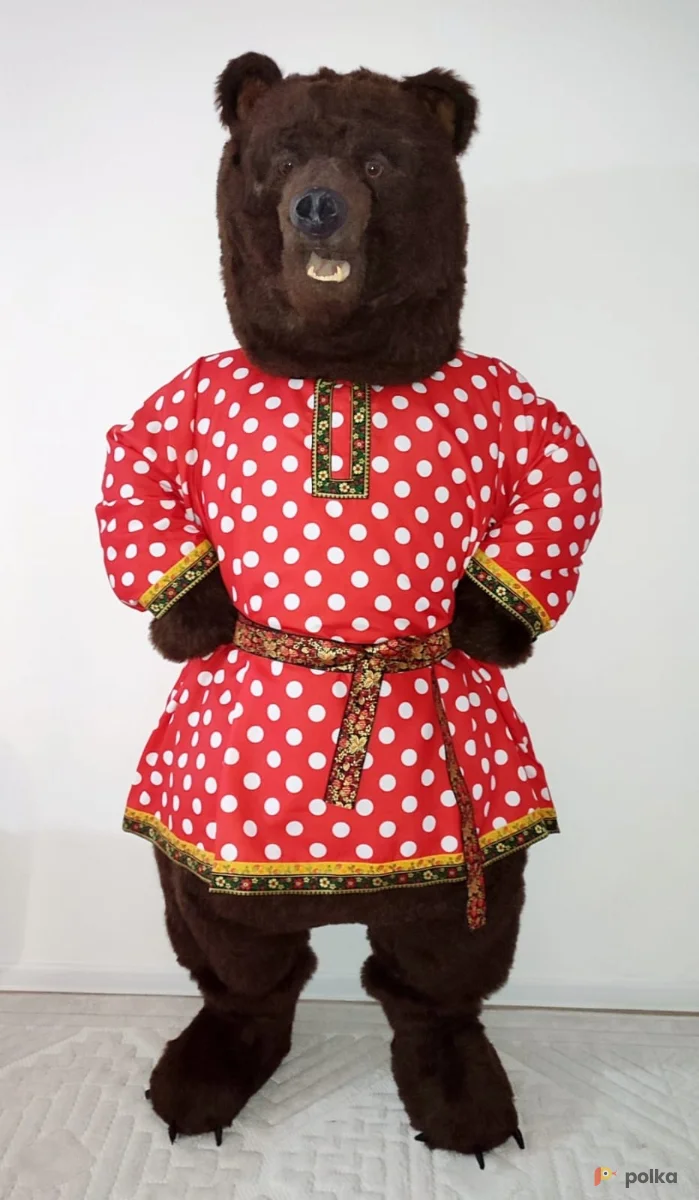 Возьмите Ростовая кукла Медведь русский реалистичный напрокат (Фото 1) в Москве