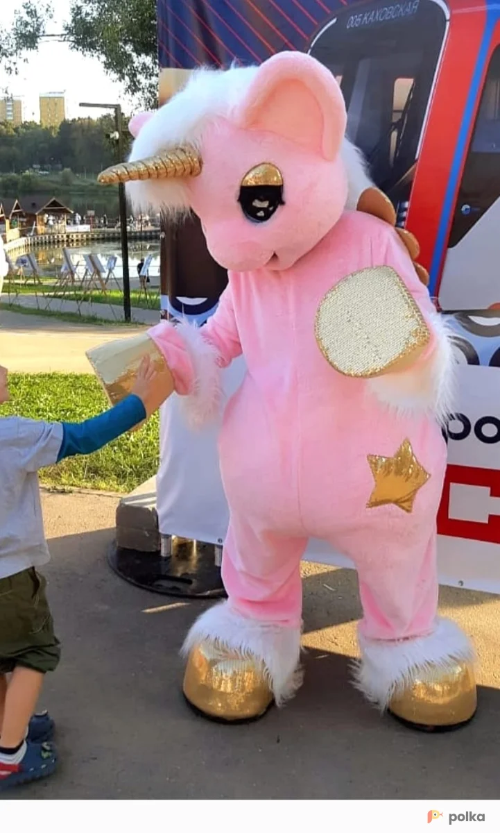 Возьмите Ростовая кукла пони единорог напрокат (Фото 1) в Москве