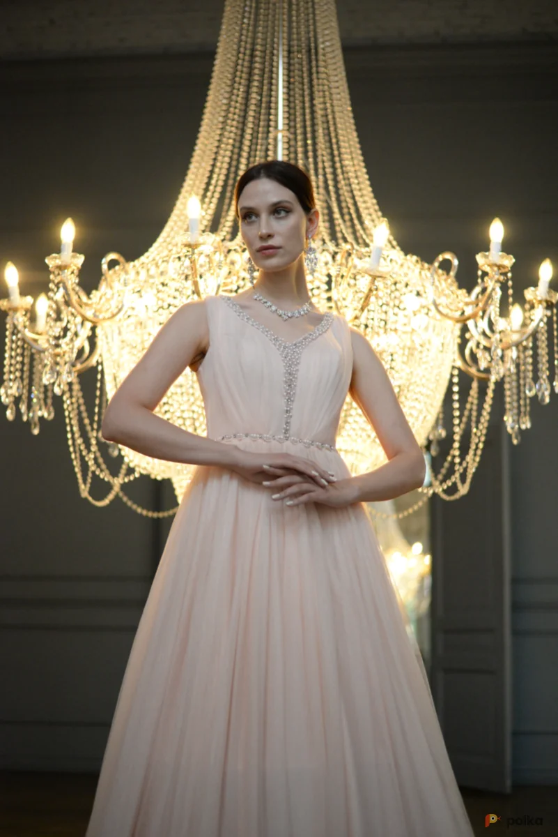 Возьмите Платье пышное бальное розовое напрокат (Фото 1) в Москве